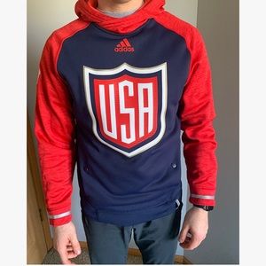 Team USA ADIDAS Hockey hoodie